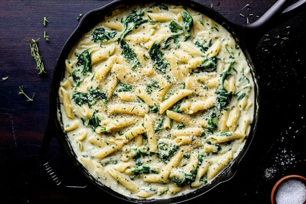 Creamy Spinach Pasta